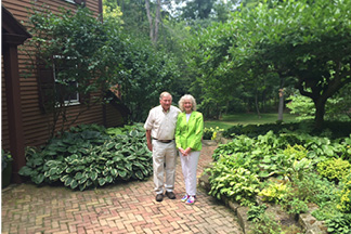 Bath Couple S Shady Garden Retreat Recognized By Ohio Gardener