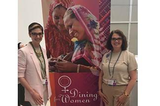 Dining for Women founders