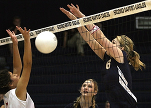 volleyball spike