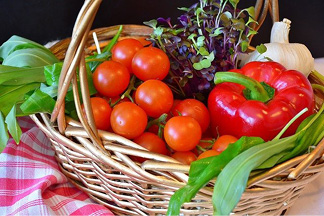 farmers market produce vegetables