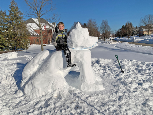 When life hands you several feet of snow, make snowmen | Scriptype