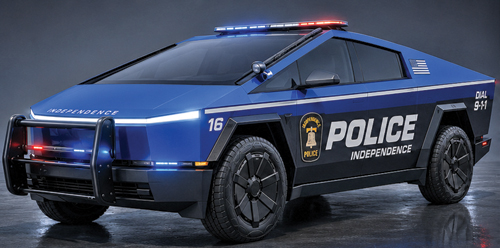 Police Cybertruck